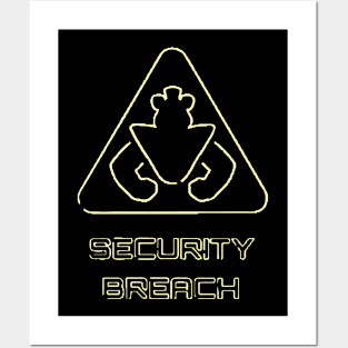 Five Nights at Freddy's Security Breach Symbol Logo Posters and Art